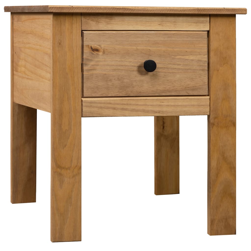 vidaXL Bedside Cabinet 46x40x57 cm Pine Panama Range - Brown
