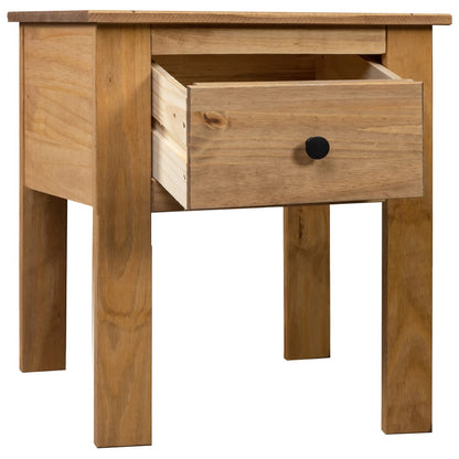 vidaXL Bedside Cabinet 46x40x57 cm Pine Panama Range - Brown