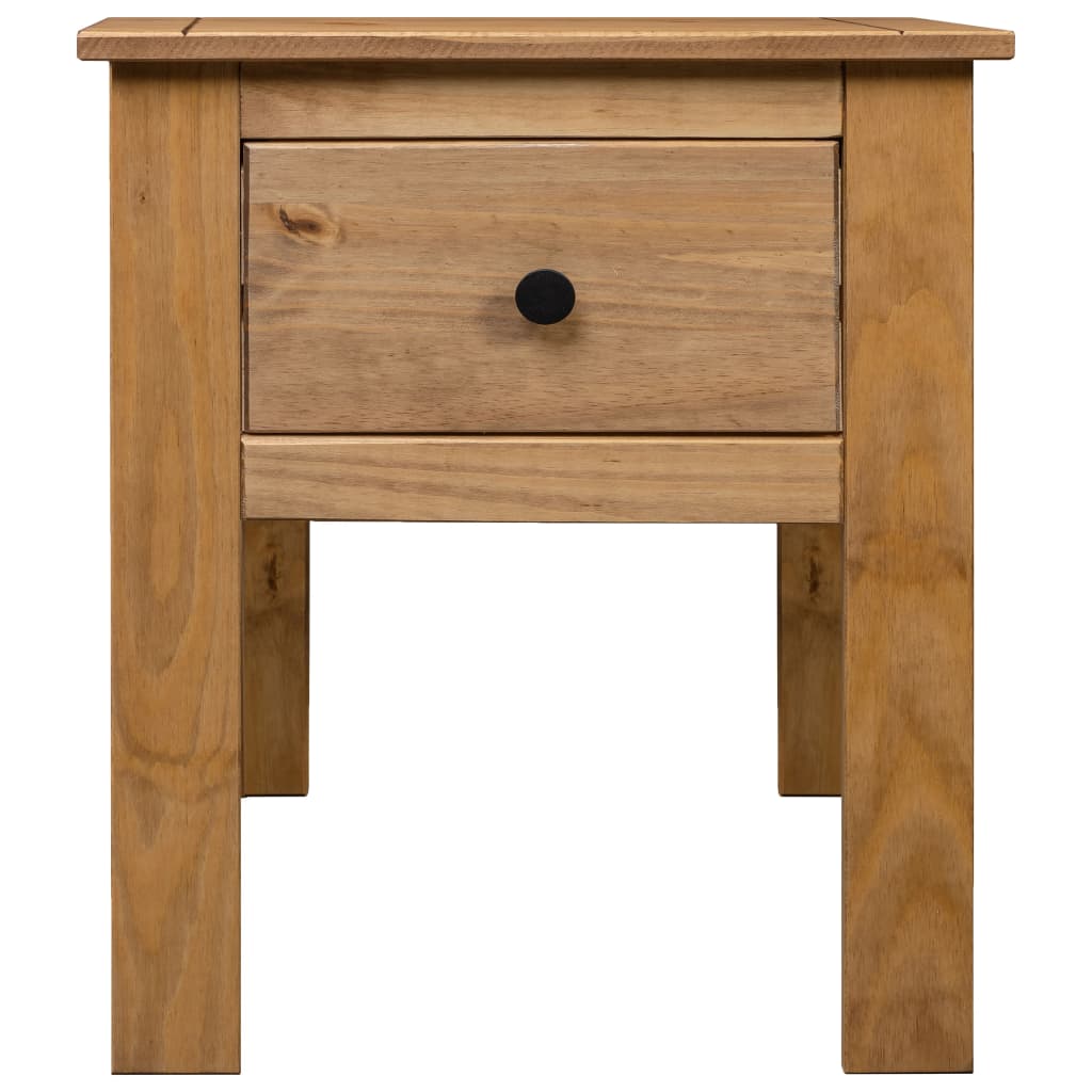 vidaXL Bedside Cabinet 46x40x57 cm Pine Panama Range - Brown