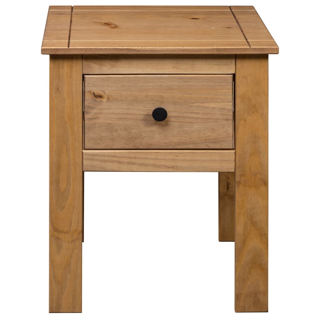 vidaXL Bedside Cabinet 46x40x57 cm Pine Panama Range - Brown