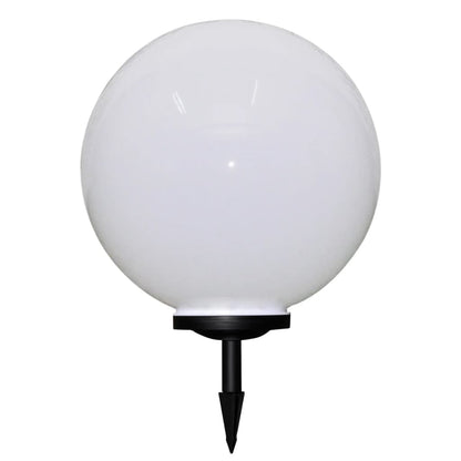 vidaXL Outdoor Pathway Lamps 2 pcs LED 50 cm with Ground Spike - White