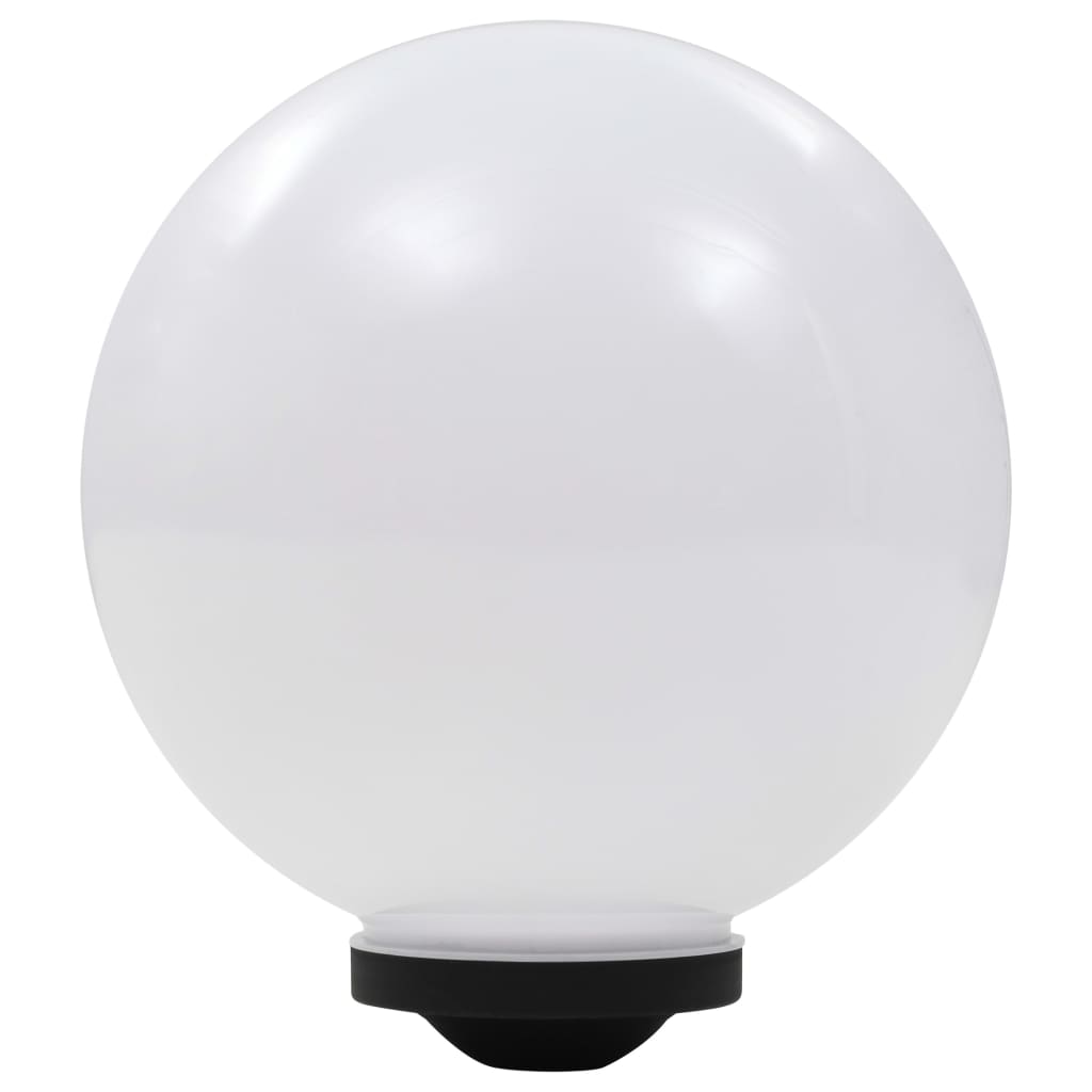vidaXL Outdoor Solar Lamps 4 pcs LED Spherical 30 cm RGB - White