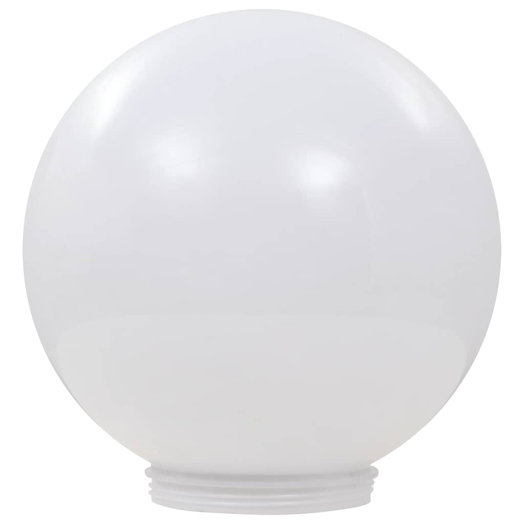vidaXL Outdoor Solar Lamps 2 pcs LED Spherical 40 cm RGB - White