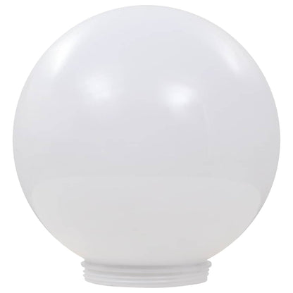 vidaXL Outdoor Solar Lamps 2 pcs LED Spherical 40 cm RGB - White