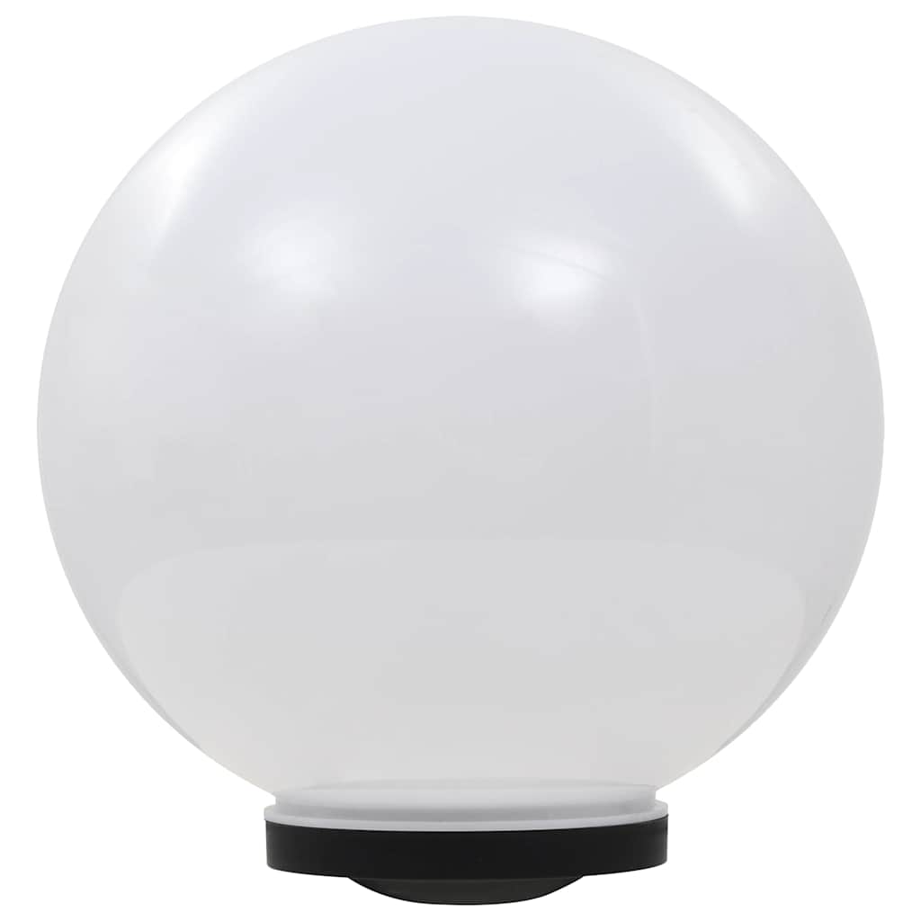 vidaXL Outdoor Solar Lamps 2 pcs LED Spherical 40 cm RGB - White