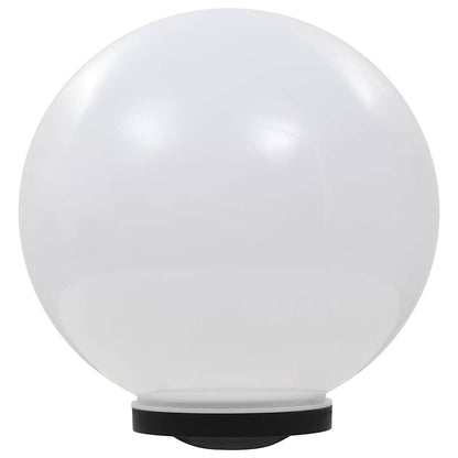 vidaXL Outdoor Solar Lamps 2 pcs LED Spherical 40 cm RGB - White