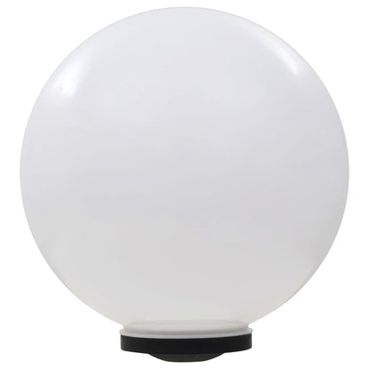 vidaXL Outdoor Solar Lamps 2 pcs LED Spherical 50 cm RGB - White