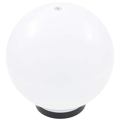 vidaXL LED Bowl Lamps 4 pcs Spherical 25 cm PMMA - White