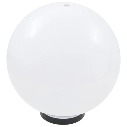 vidaXL LED Bowl Lamps 4 pcs Spherical 30 cm PMMA - White