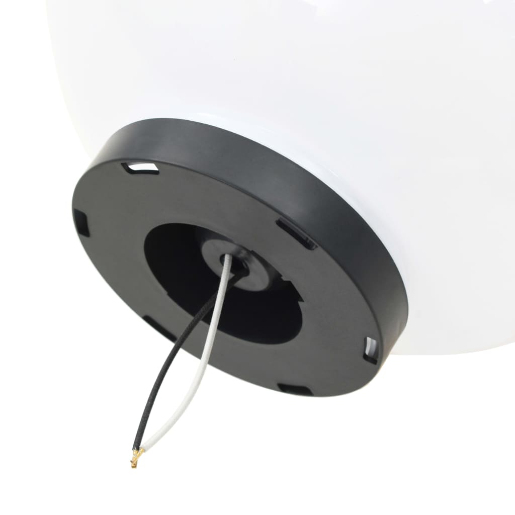 vidaXL LED Bowl Lamps 4 pcs Spherical 30 cm PMMA - White