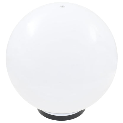 vidaXL LED Bowl Lamps 4 pcs Spherical 40 cm PMMA - White