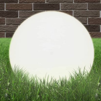 vidaXL LED Bowl Lamps 2 pcs Spherical 50 cm PMMA - White