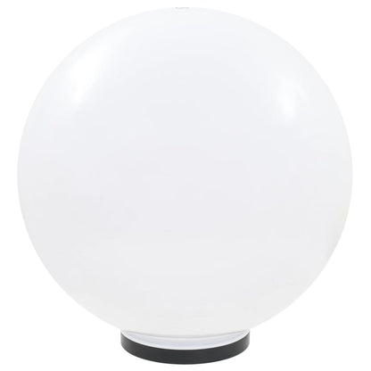 vidaXL LED Bowl Lamps 2 pcs Spherical 50 cm PMMA - White