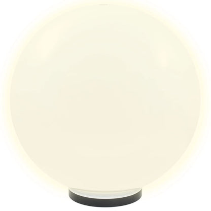 vidaXL LED Bowl Lamps 2 pcs Spherical 50 cm PMMA - White