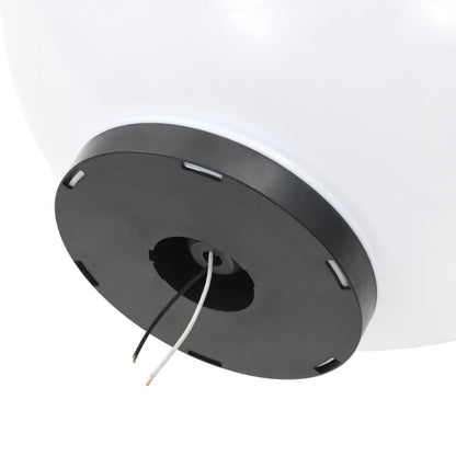 vidaXL LED Bowl Lamps 2 pcs Spherical 50 cm PMMA - White
