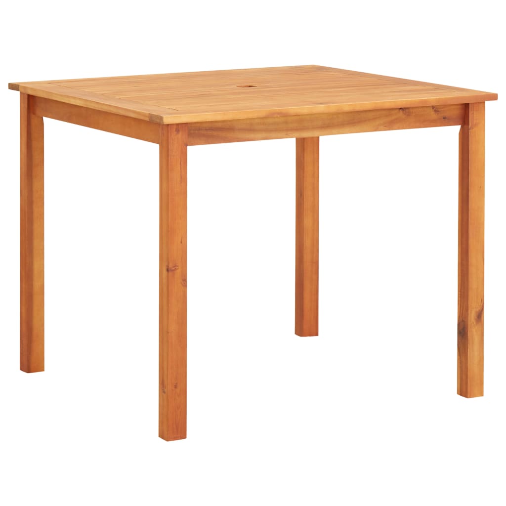 vidaXL Garden Table 88x88x74 cm Solid Acacia Wood - Brown