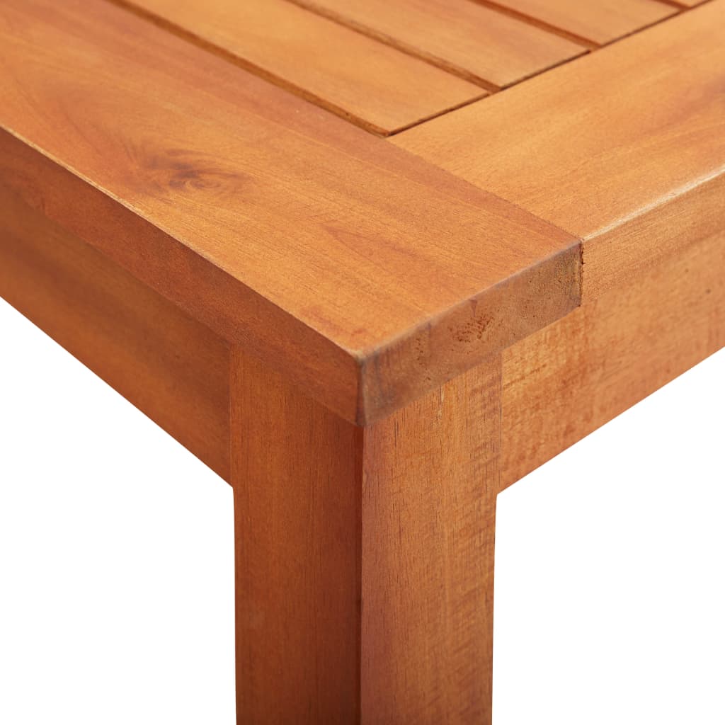 vidaXL Garden Table 88x88x74 cm Solid Acacia Wood - Brown