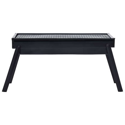 vidaXL Portable Camping BBQ Grill 60x22.5x33 cm - Black