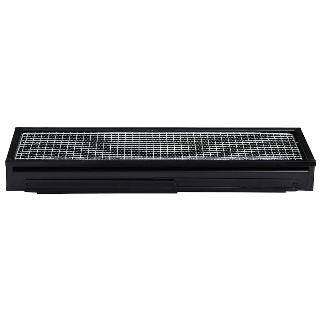 vidaXL Portable Camping BBQ Grill 60x22.5x33 cm - Black