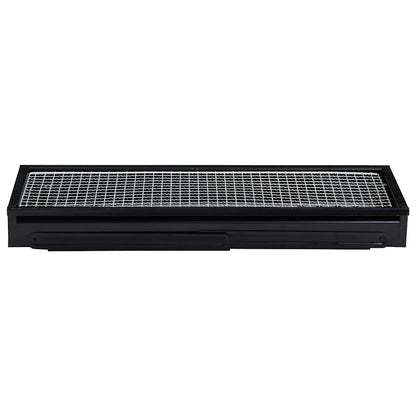 vidaXL Portable Camping BBQ Grill 60x22.5x33 cm - Black