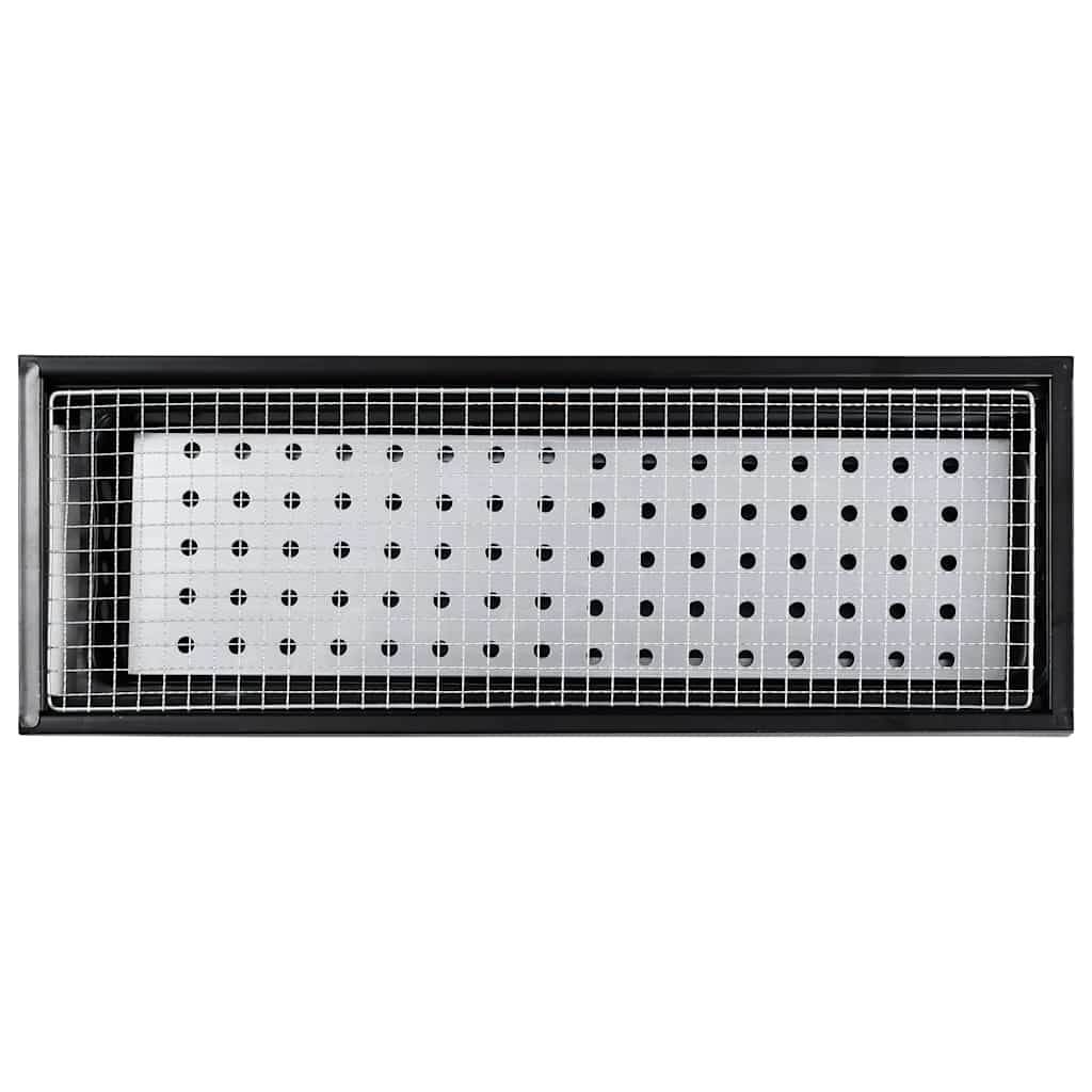 vidaXL Portable Camping BBQ Grill 60x22.5x33 cm - Black