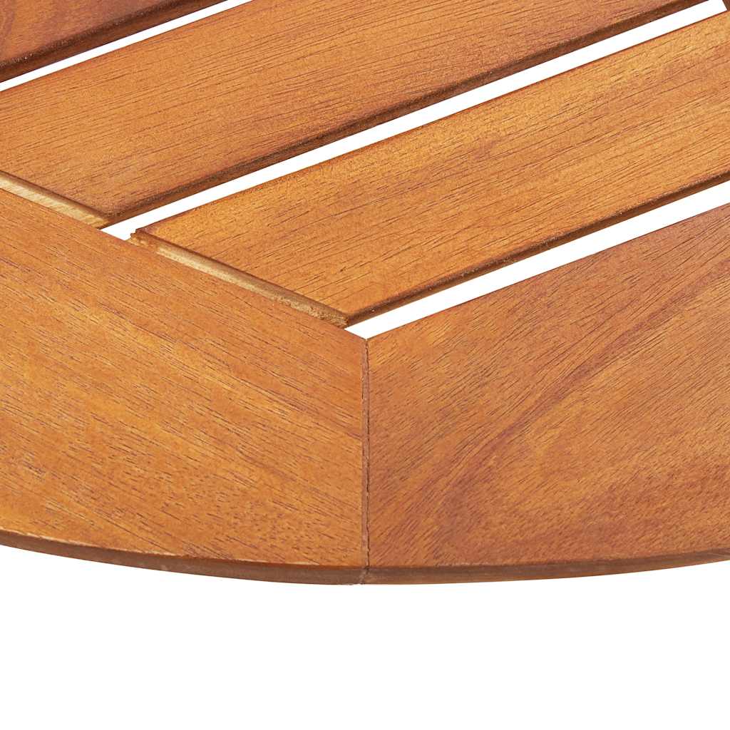 vidaXL Folding Garden Table 60x75 cm Solid Acacia Wood - Brown