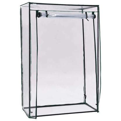 vidaXL Tomato Greenhouse 102x52x150 cm - Transparent - 102 x 50 x 150 cm