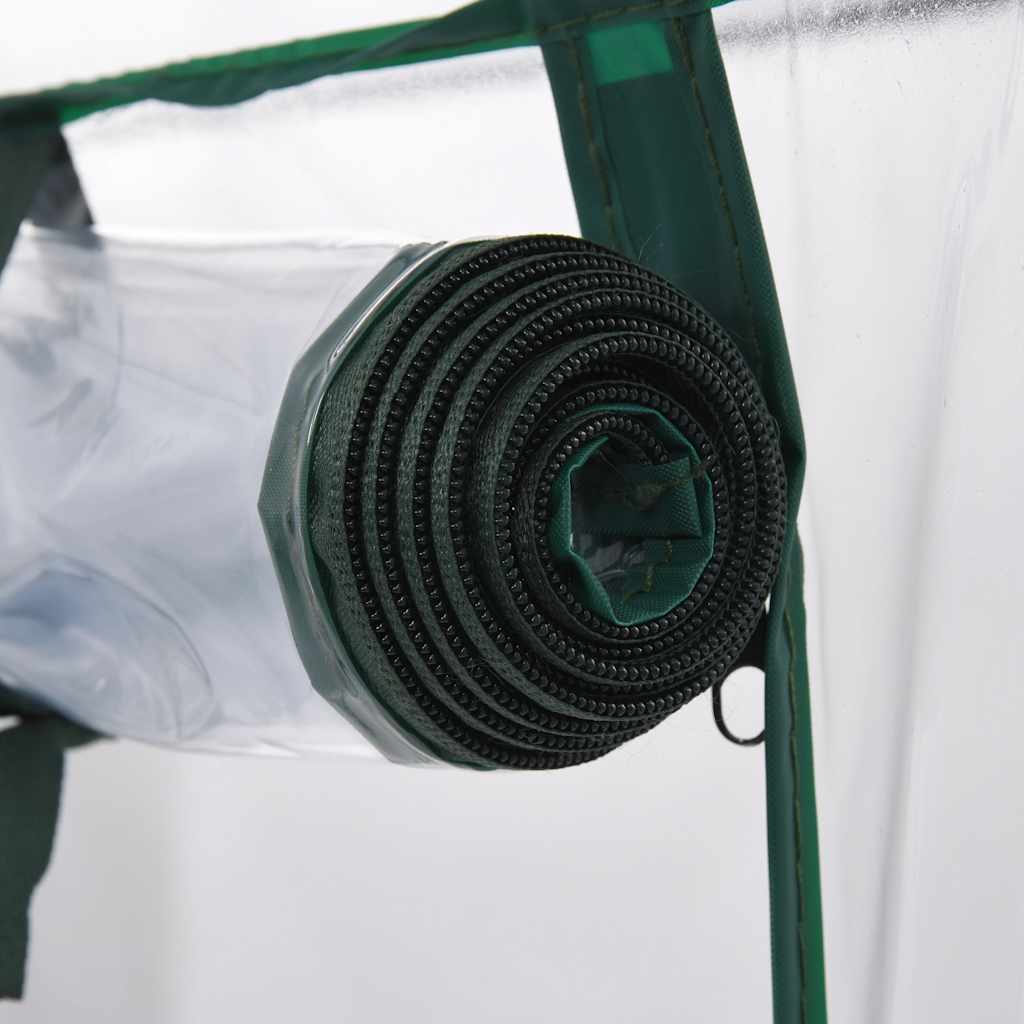 vidaXL Tomato Greenhouse 102x52x150 cm - Transparent - 102 x 50 x 150 cm