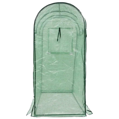 vidaXL Greenhouse with Zippered Door 200x80x170 cm - Green