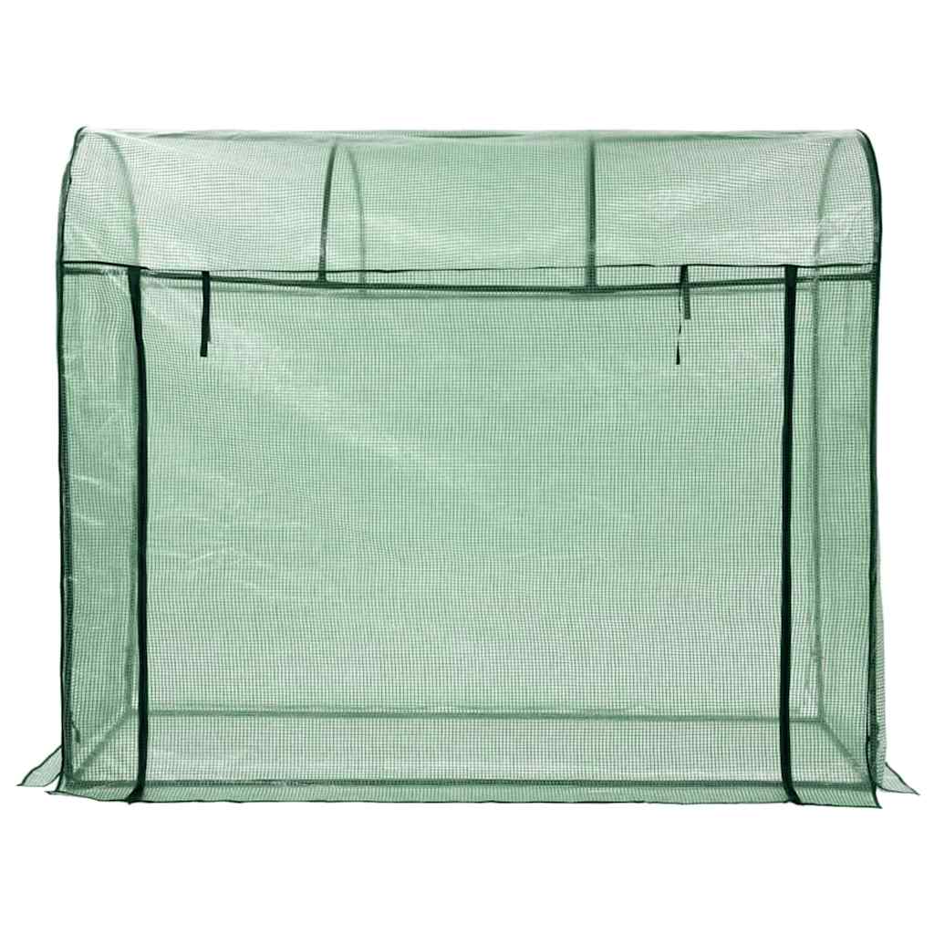 vidaXL Greenhouse with Zippered Door 200x80x170 cm - Green