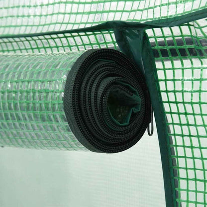 vidaXL Greenhouse with Zippered Door 200x80x170 cm - Green