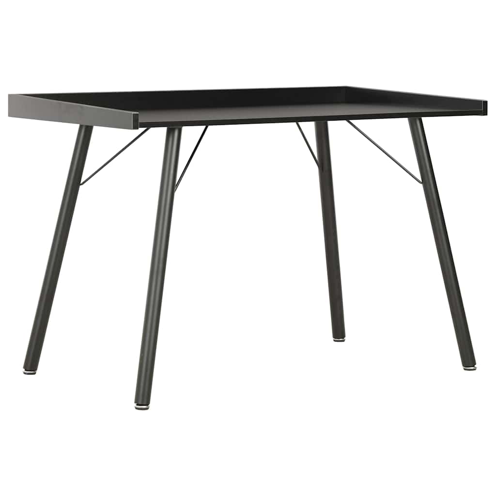 20270 vidaXL Desk Black 90x50x79 cm
