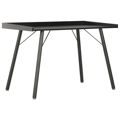 20270 vidaXL Desk Black 90x50x79 cm