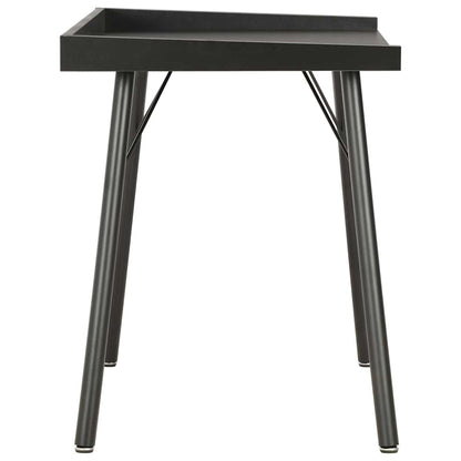 20270 vidaXL Desk Black 90x50x79 cm