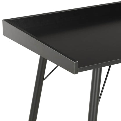 20270 vidaXL Desk Black 90x50x79 cm