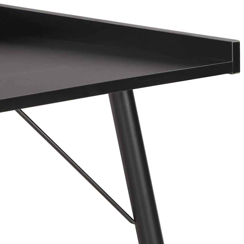 20270 vidaXL Desk Black 90x50x79 cm