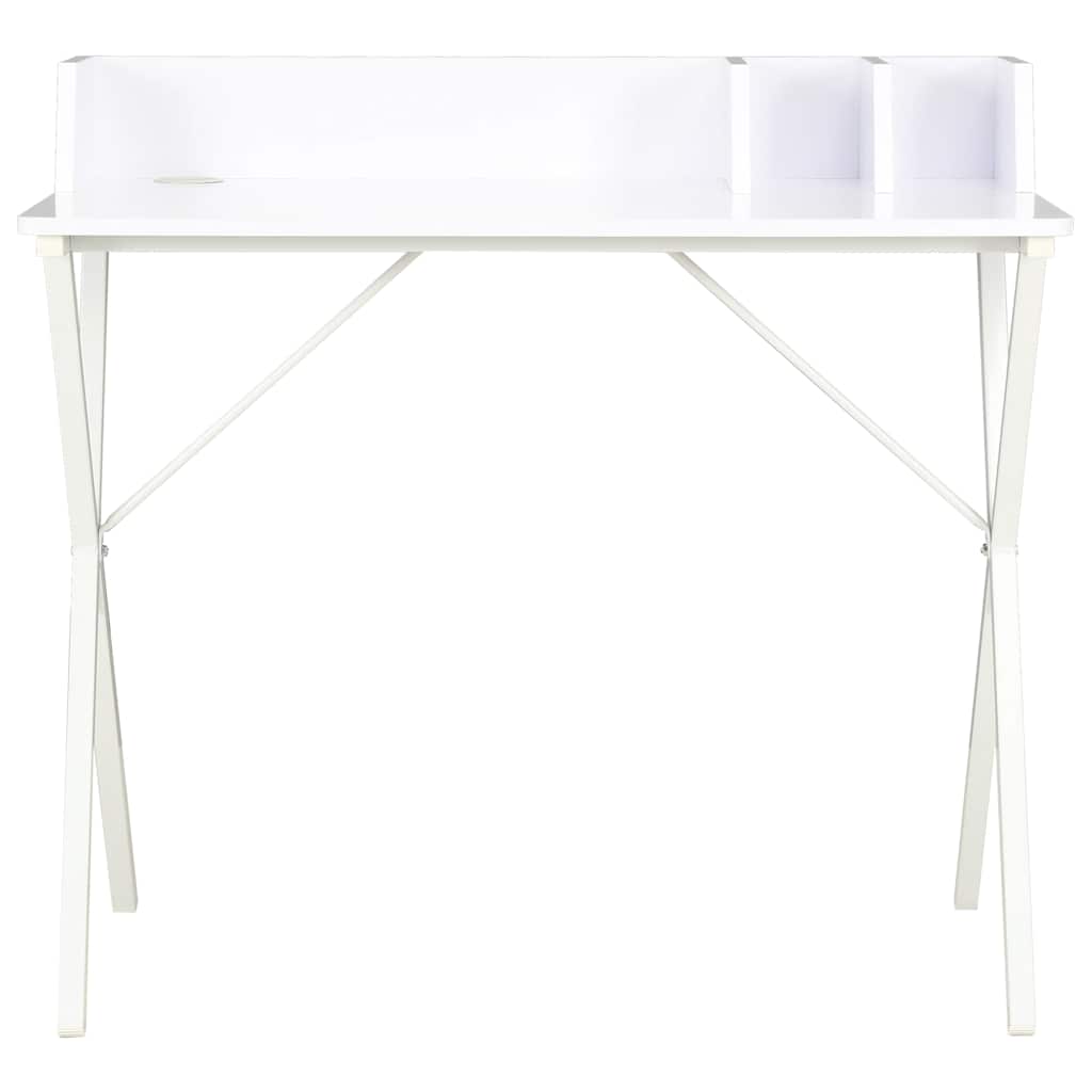 20275 vidaXL Desk White 80x50x84 cm