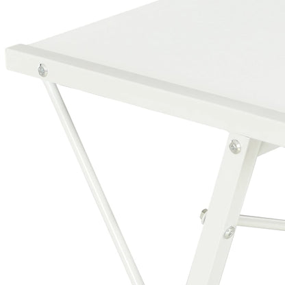 20287 vidaXL Desk with Shelf White 116x50x93 cm