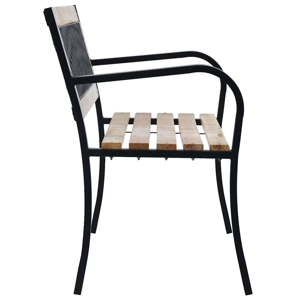 vidaXL Garden Bench 120 cm Wood - Brown - 120 x 53 x 77 cm