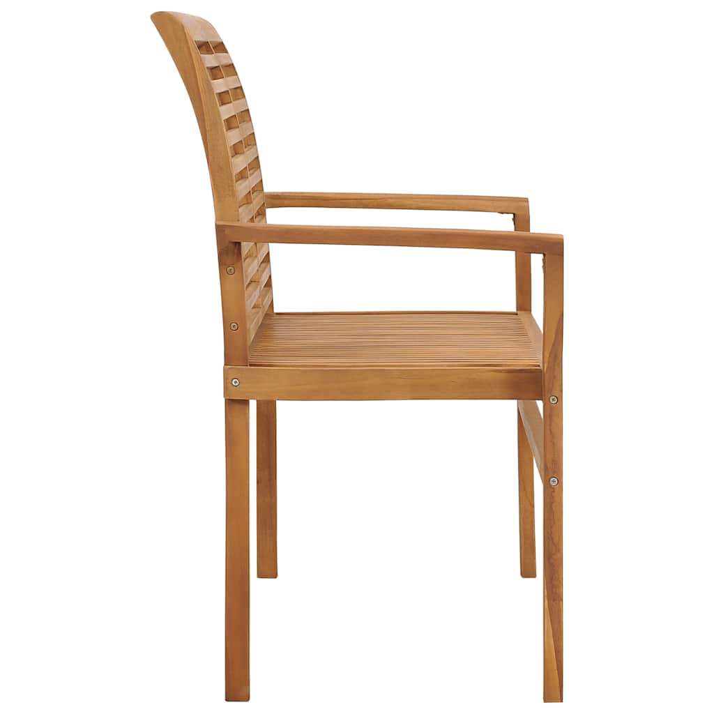 vidaXL Garden Bench 112 cm Solid Teak Wood - Brown