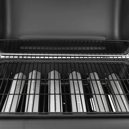 vidaXL Gas BBQ Grill with 6 Burners Black (FR/BE/IT/UK/NL only)