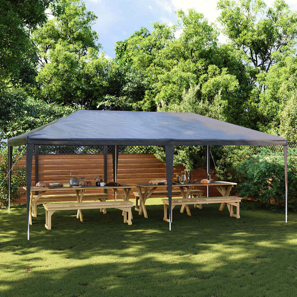 vidaXL Professional Party Tent 4x6 m Anthracite 90 g/m²