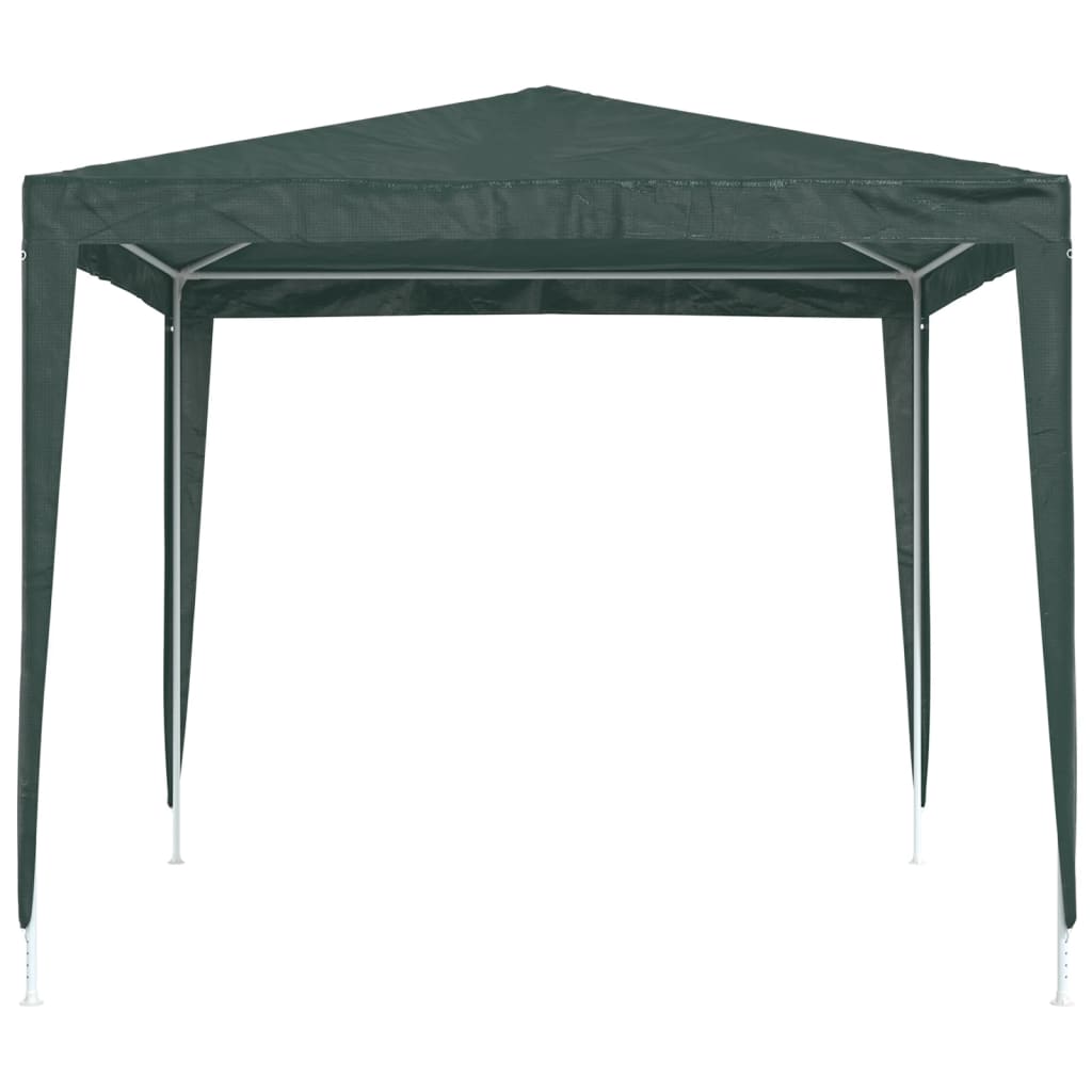 vidaXL Professional Party Tent 2.5x2.5 m Green 90 g/m²