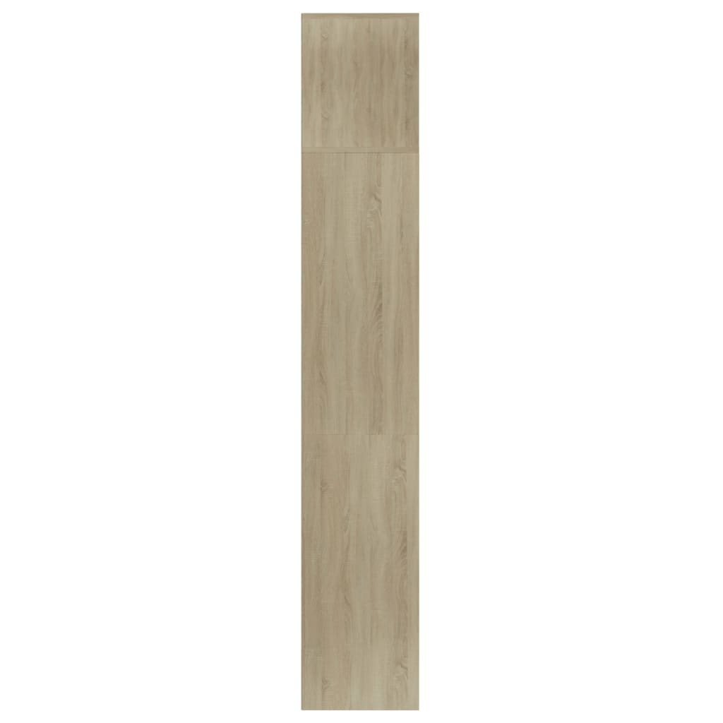 vidaXL 3 Piece Book/TV Cabinet Set Sonoma Oak 180x30x180 cm - Brown