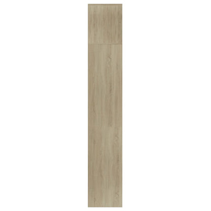 vidaXL 3 Piece Book/TV Cabinet Set Sonoma Oak 180x30x180 cm - Brown