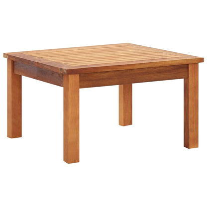 vidaXL Garden Coffee Table 60x60x36 cm Solid Acacia Wood - Brown