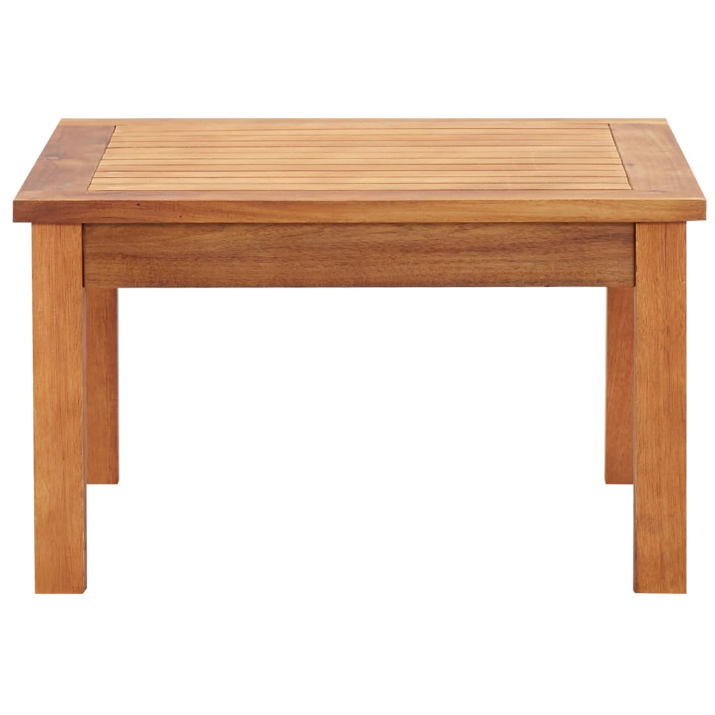 vidaXL Garden Coffee Table 60x60x36 cm Solid Acacia Wood - Brown