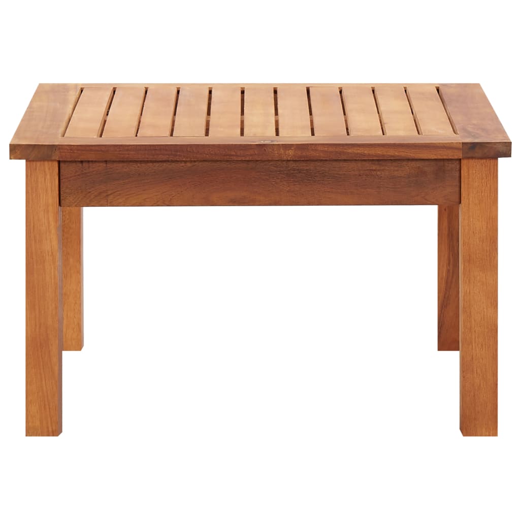 vidaXL Garden Coffee Table 60x60x36 cm Solid Acacia Wood - Brown