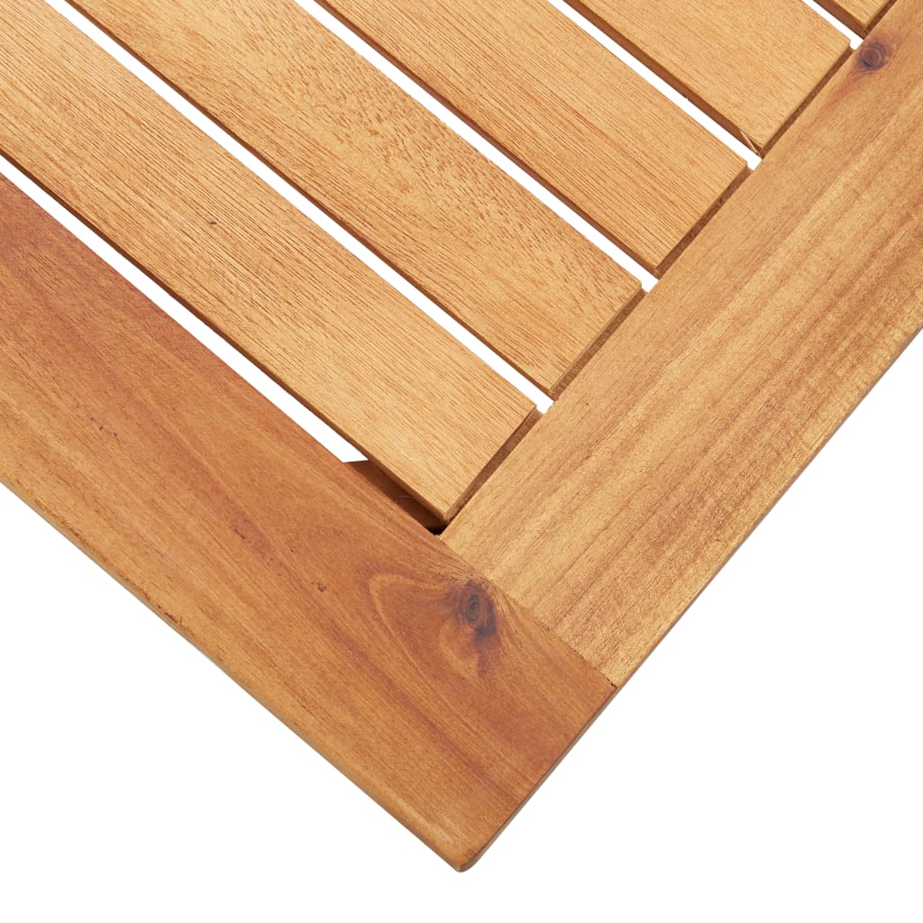 vidaXL Garden Coffee Table 60x60x36 cm Solid Acacia Wood - Brown