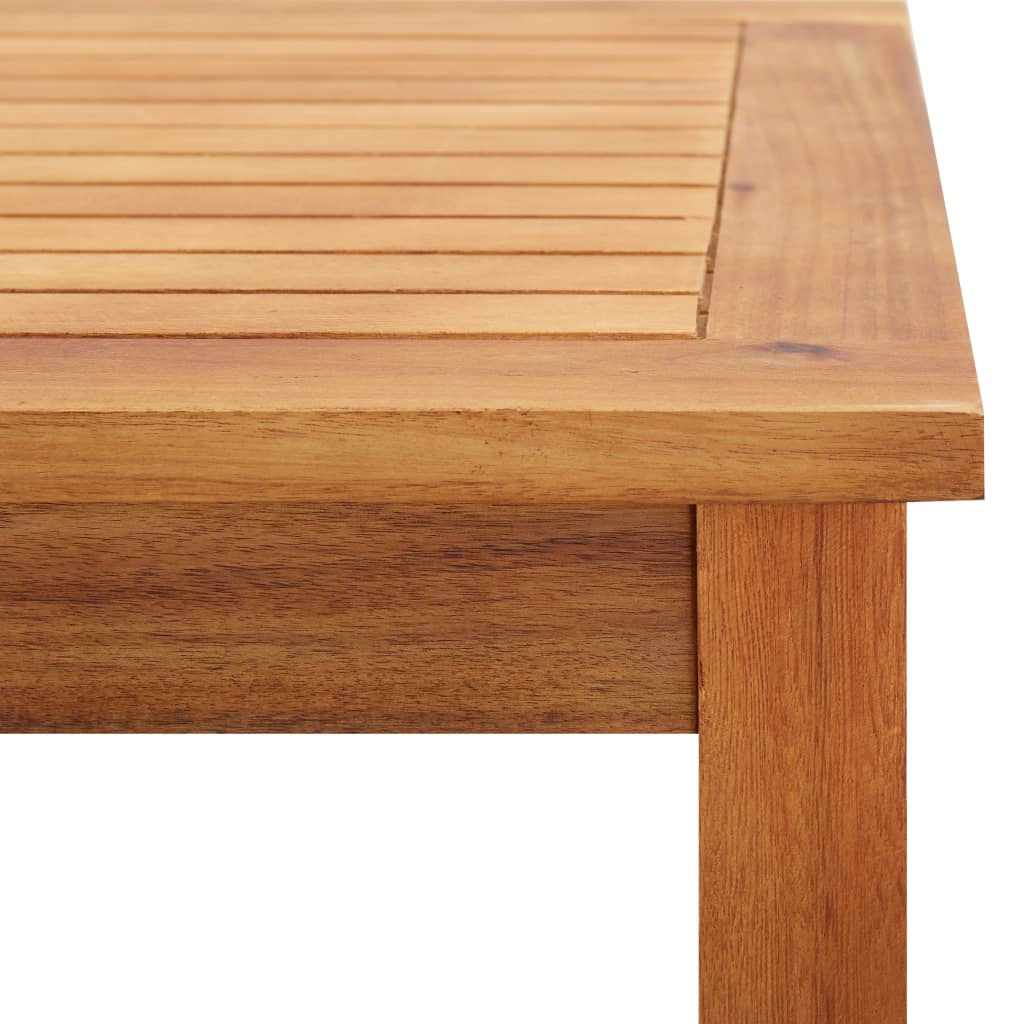 vidaXL Garden Coffee Table 60x60x36 cm Solid Acacia Wood - Brown